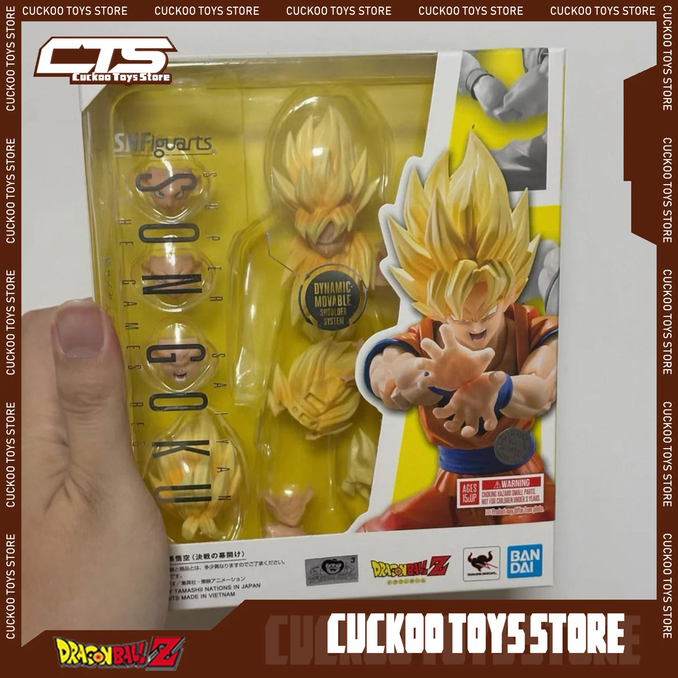 

Original Dragon Ball Z S.H.Figuarts SHF Super Saiyan Son Goku The Games Begin Action Figure Model Decoration Boys Birthday Toys