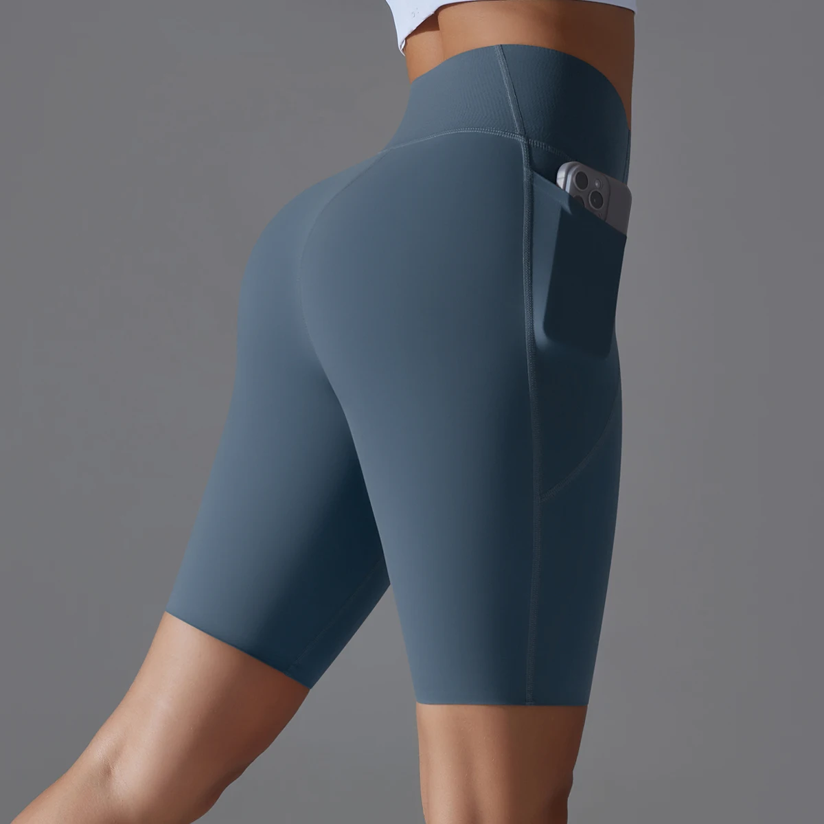 Shorts de yoga feminino shorts de fitness correndo ciclismo shorts respirável esportes leggings cintura alta verão treino ginásio shorts