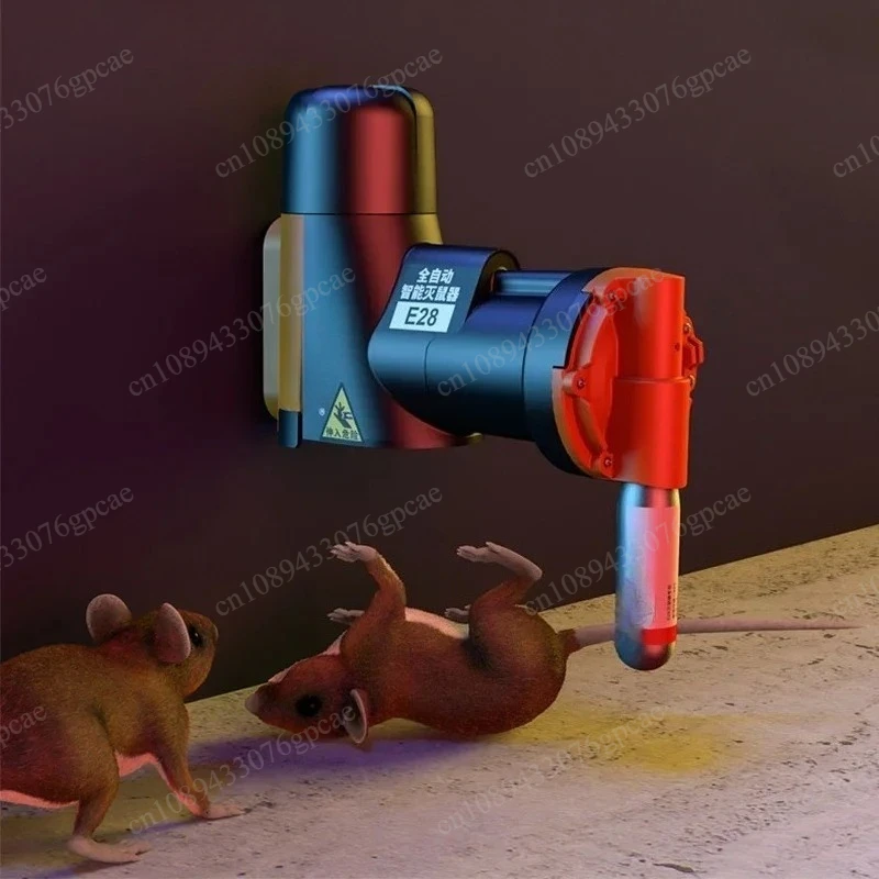 Home Mausefalle Maschine CO2-Zylinder ungiftig töten Mäuse Controll Intelligente automatische Ratten falle Kit humane Mausefalle