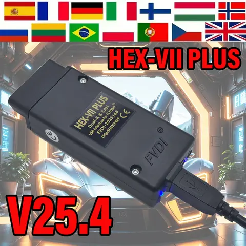 2025 VCDS-V2PLUS 무제한 VIN 자동 스캔 com 진단 도구 VAG 코딩 COM STM32F429 V25.4 For VW AUDI Skoda Seat