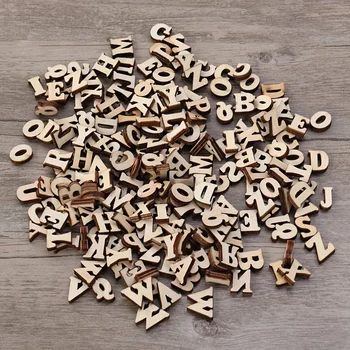 Wood Alphabet Letter Set 1