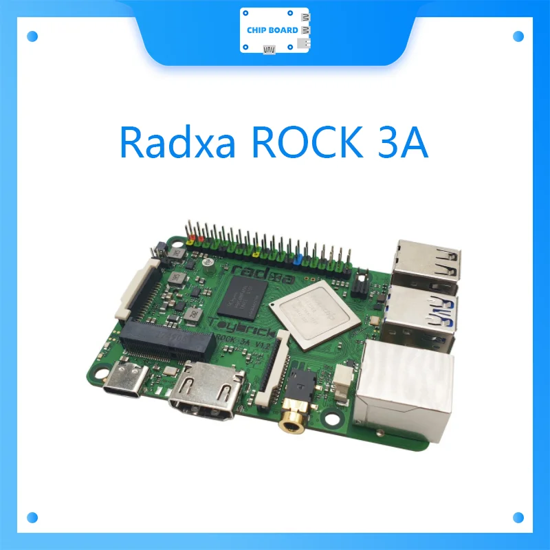 Radxa ROCK 3A Rockchip RK3568 chip quad-core Cortex A55 high-performance RADXA 3A development board