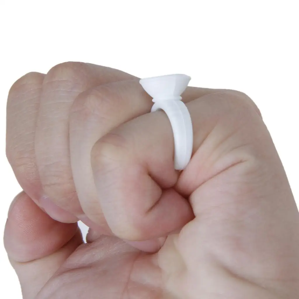 Plastic wegwerp wimperhouder ringlijm pallet wimperproducten voor wimperlifting verven en krultangset