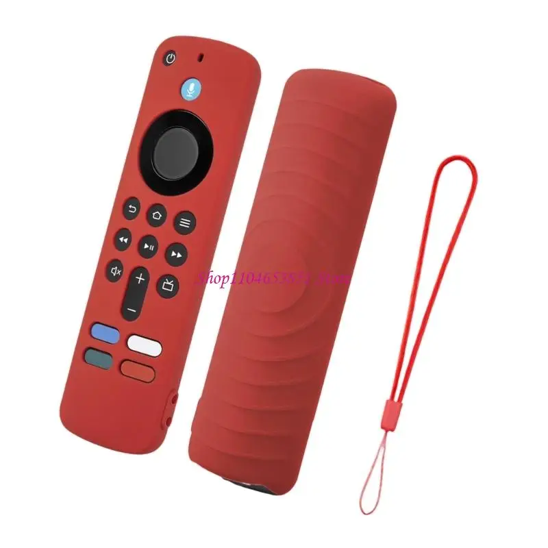 Reinforced Controller Case Ergonomic Smooth Button Customizable for TV /4K (Newest Model)