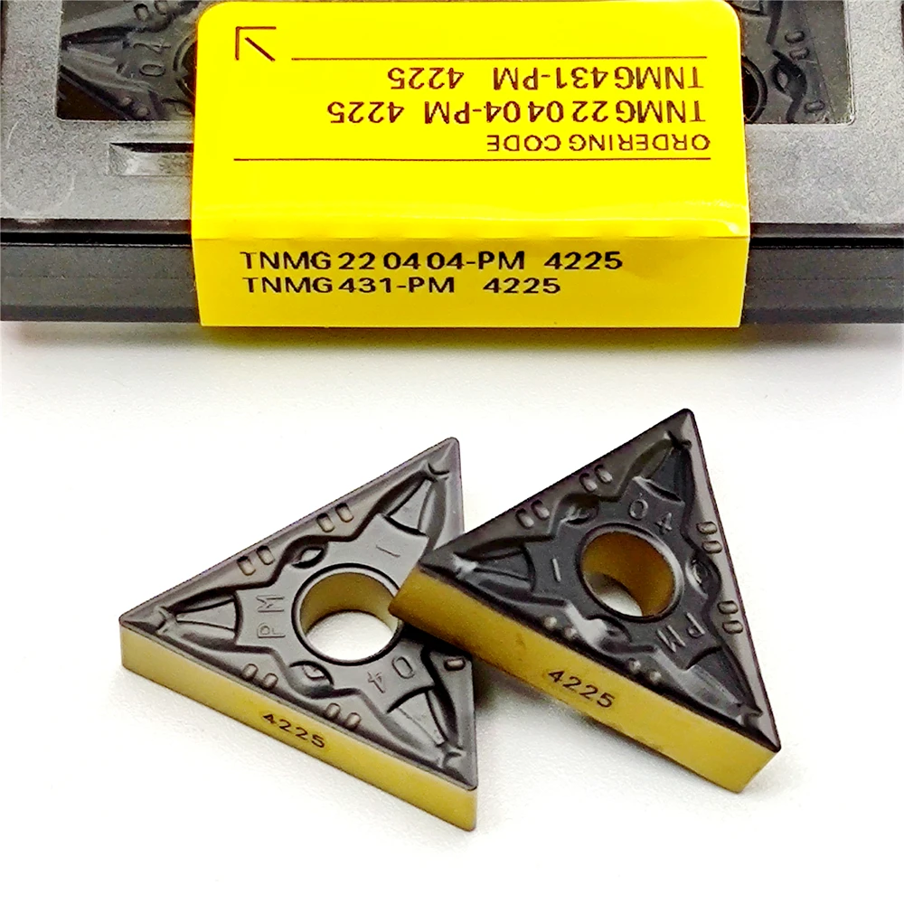 TNMG220408 TNMG220404 PM4225 超硬インサート刃先交換式フライス旋削工具 TNMG 220408 220404 PM 4225 CNC 旋盤ツール