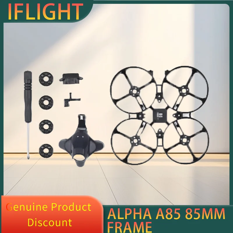 

IFlight Alpha A85 Whoop 85mm FPV Frame 2 Inch Propeller with Canopy for RC FPV Dron