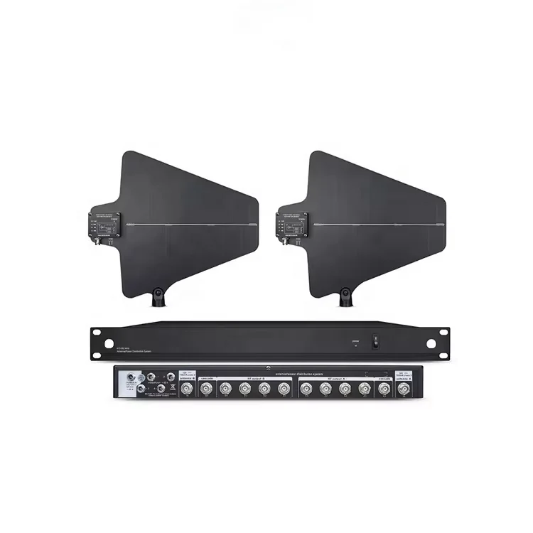 

Профессиональный микрофонный усилитель UA844, 10-канальная система распределения антенны