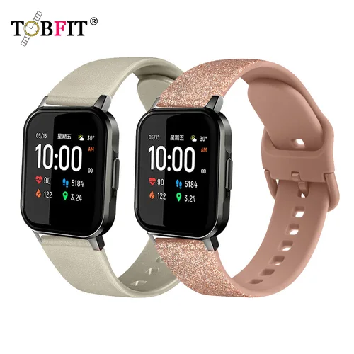 Correa de silicona de 20mm y 22mm para Xiaomi IMILAB KW66, pulsera de reloj para Haylou GST RT2/RS4 Plus RT2 LS10/LS02/RT/LS05s/RS3