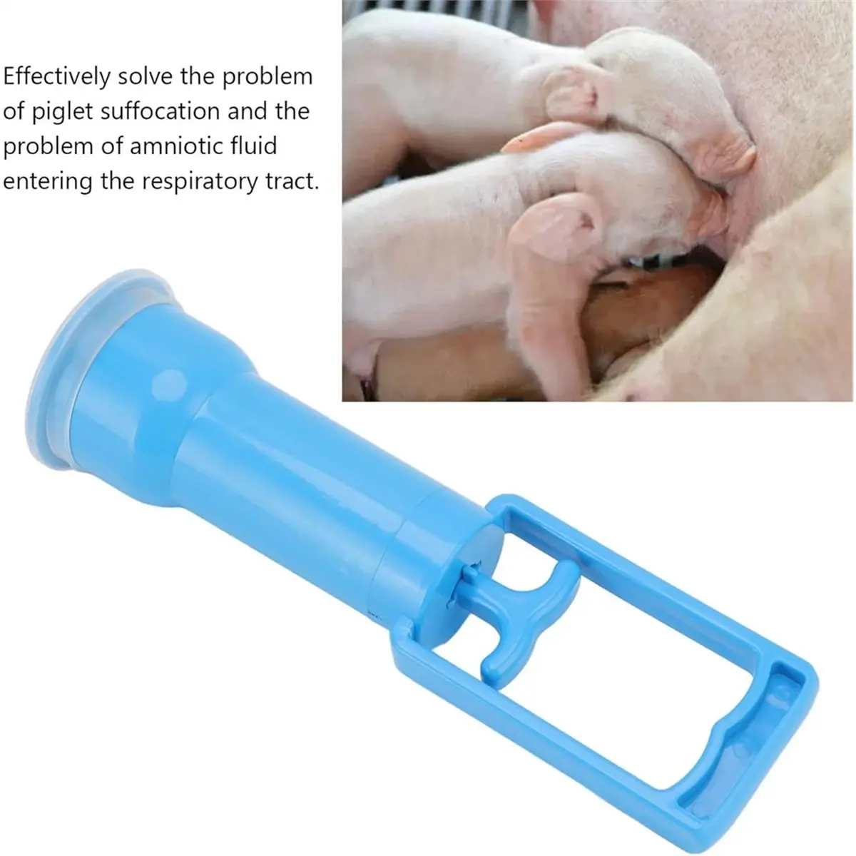 

Дыхательный насос для домашнего скота, ручной вентилятор для новорожденных для перекачки амниотической жидкости, всасывающее устройство для производства свиноматок