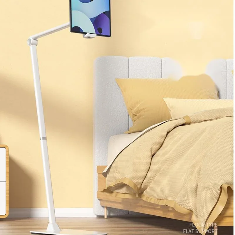 

Aluminum Mobile Tablet Stand Versatile Floor Mount Desktop Bed Photographer's Clamp Movable Design Bed Shooting Universal