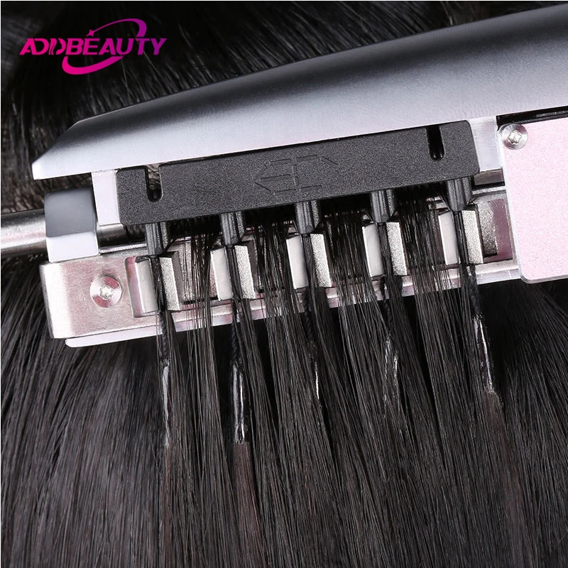 Straight 6D Hair Extensions Human Hair 100% Real Human Hair Invisible Clips in Human Hair Extension 1 Row With 5 Bundles Hair