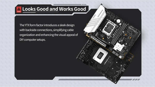 Maxsun H770 Motherboard D5 WIFI Backside Connectivity YTX Maxsun H770 Motherboard D5 WIFI Backside Connectivity YTX