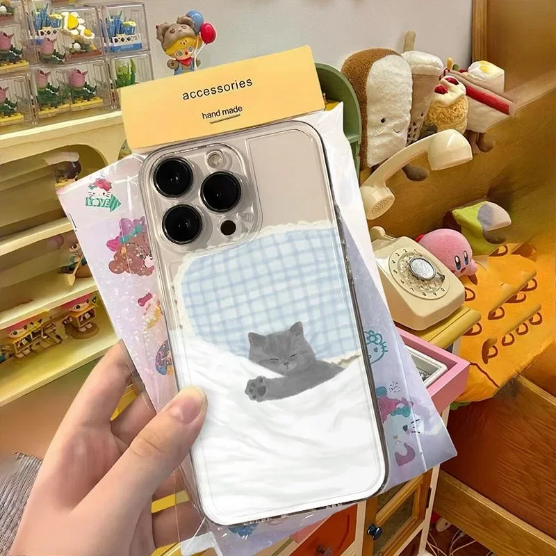 Hond Kat Paar Telefoon Case Voor Samsung Galaxy A55 A15 A54 5G A16 A35 A25 S25 S24 Ultra S23 FE S20 S21 S22 Plus Leuke Cartoon Cover