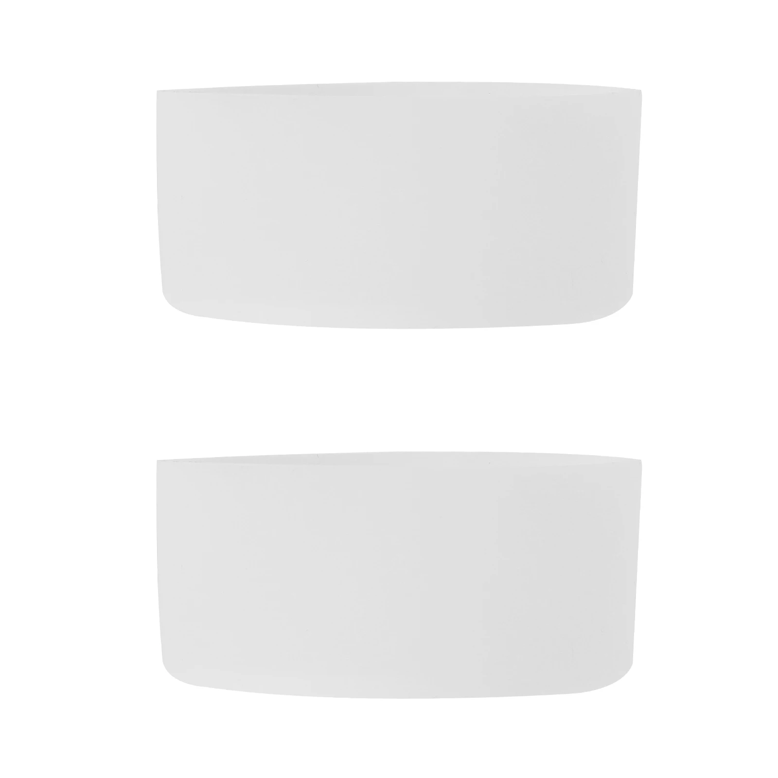 

2 Pcs Silicone Cup Cover Heat Insulated Glass Bottle Protector Preservation Straw Sleeve Kitchen Bar Accessories Hot Cold