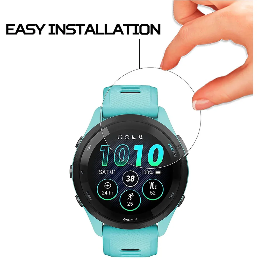 3Pcs Soft HD Hydrogel Protective Film For Garmin Forerunner 265 265S 965 Smartwatch Clear Screen Protector Film Accessories