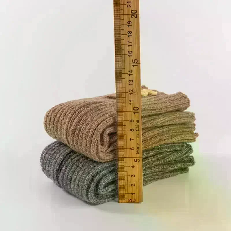 Y2k Winter Beinwärmer Flauschige Goth Accessoires Gothic Lolita Stricken Lange Socken Damen Beinwärmer Lady Socke Gothic Stilvolle Legging