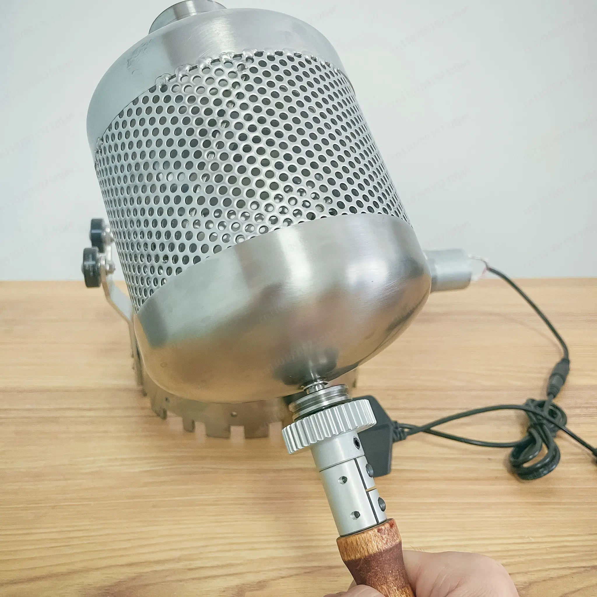 Electric bean dryer coffee roaster roasting hand net