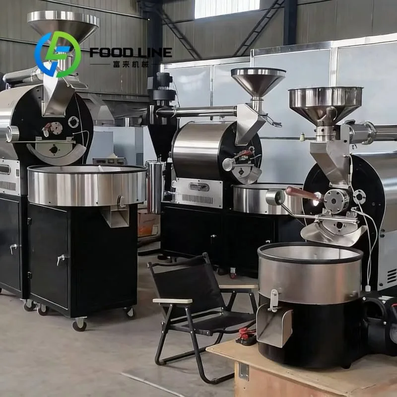 Máquina Tostadora y Separadora de Granos de Café, Macadamia, Pistacho, Garbanzo, Semilla de Sésamo, Avellana, Cacao y Descascaradora de Granos de Café