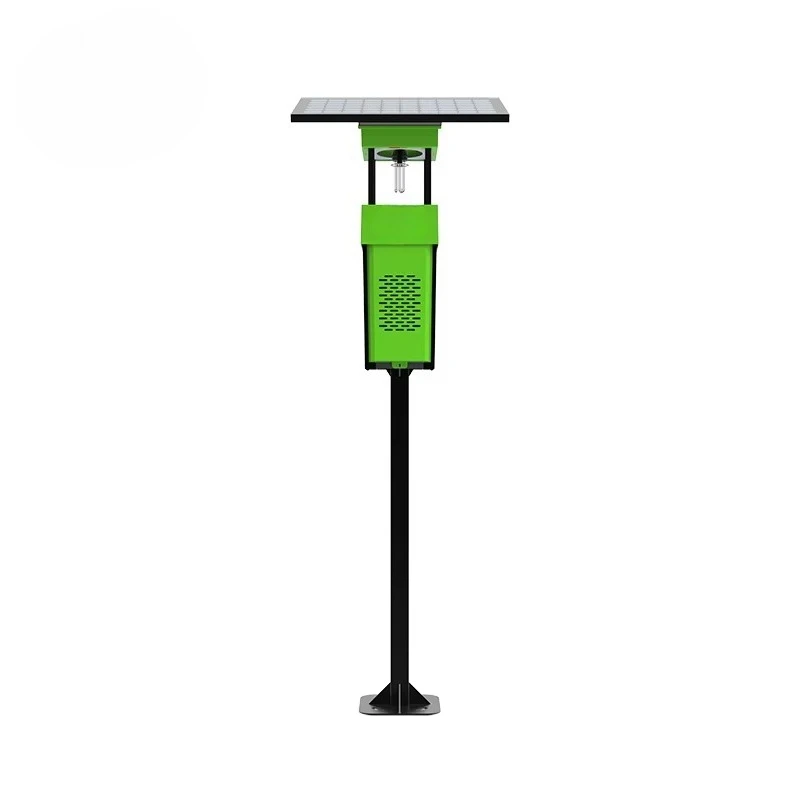 Wind Suction Insect Trap Light - Solar Powered Pest Killer Lamp for Agricultural Use (Farm, Orchard, Tea)