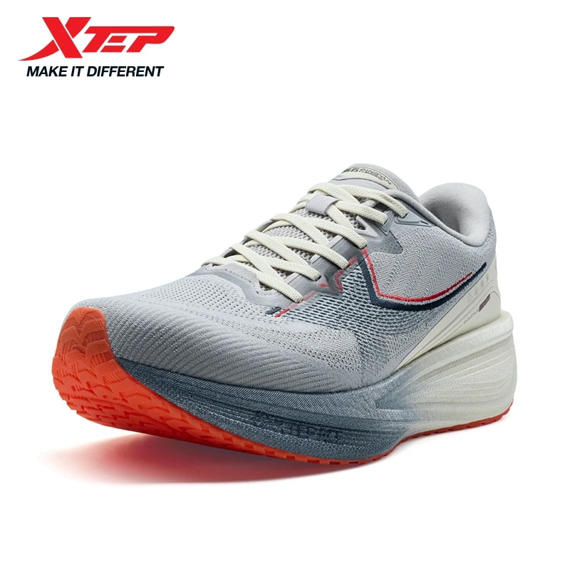 Xtep QingYun 1.0 Sneakers Male Wear-Resistant Vintage Jogging Lightweight Shock Absorption Retro Athletic Shoes 975419110065