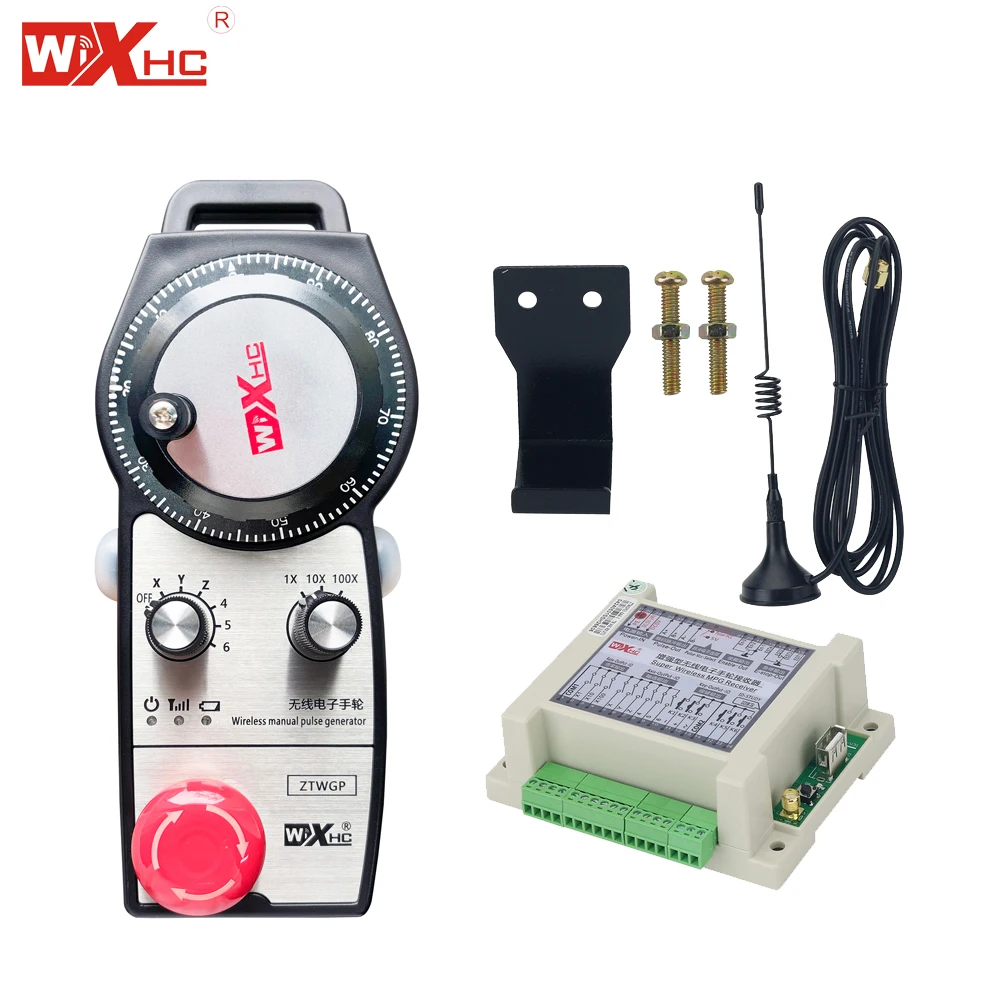 

XHC Manual Pulse Generator CNC Remote Wireless MPG Pendant Electronic Handwheel CNC Controller ZTWGP Factory Sale