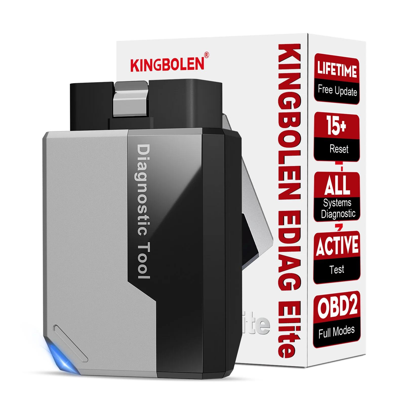 

EDIAG ELITE Полная система диагностики автомобилей 70+ брендов с 15-ступенчатым сканированием