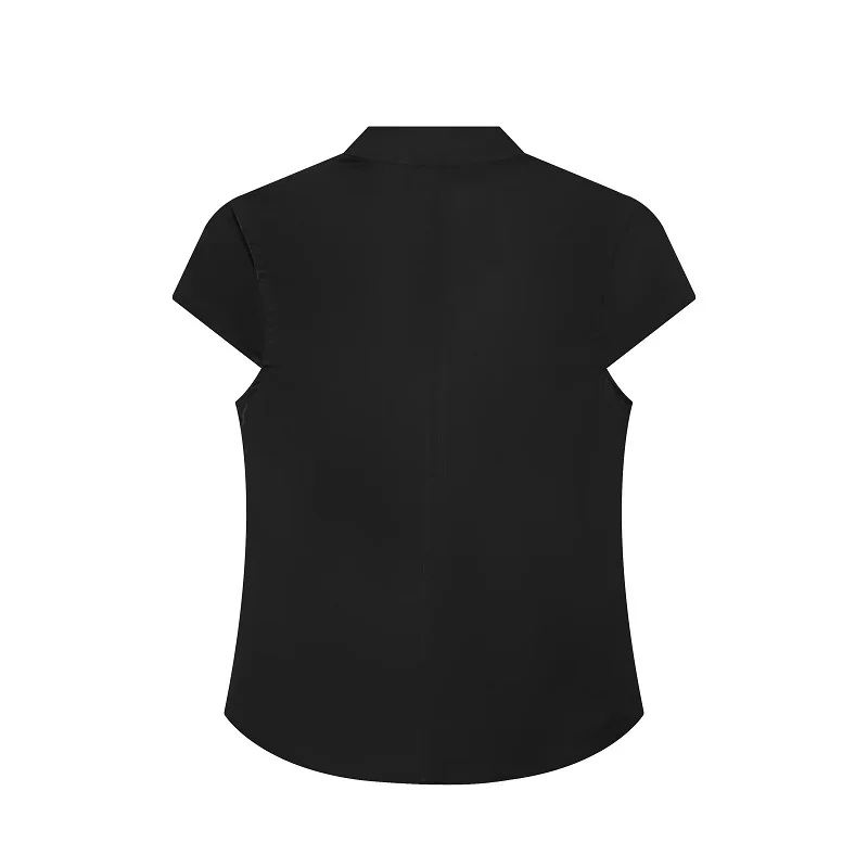 MUJER 2026 Satin-Tanktops für Damen Kurzarm Sommer Damen-Oberteile Streetwear Urlaubstop Damen Vintage-Knopfoberteil – Detail 5