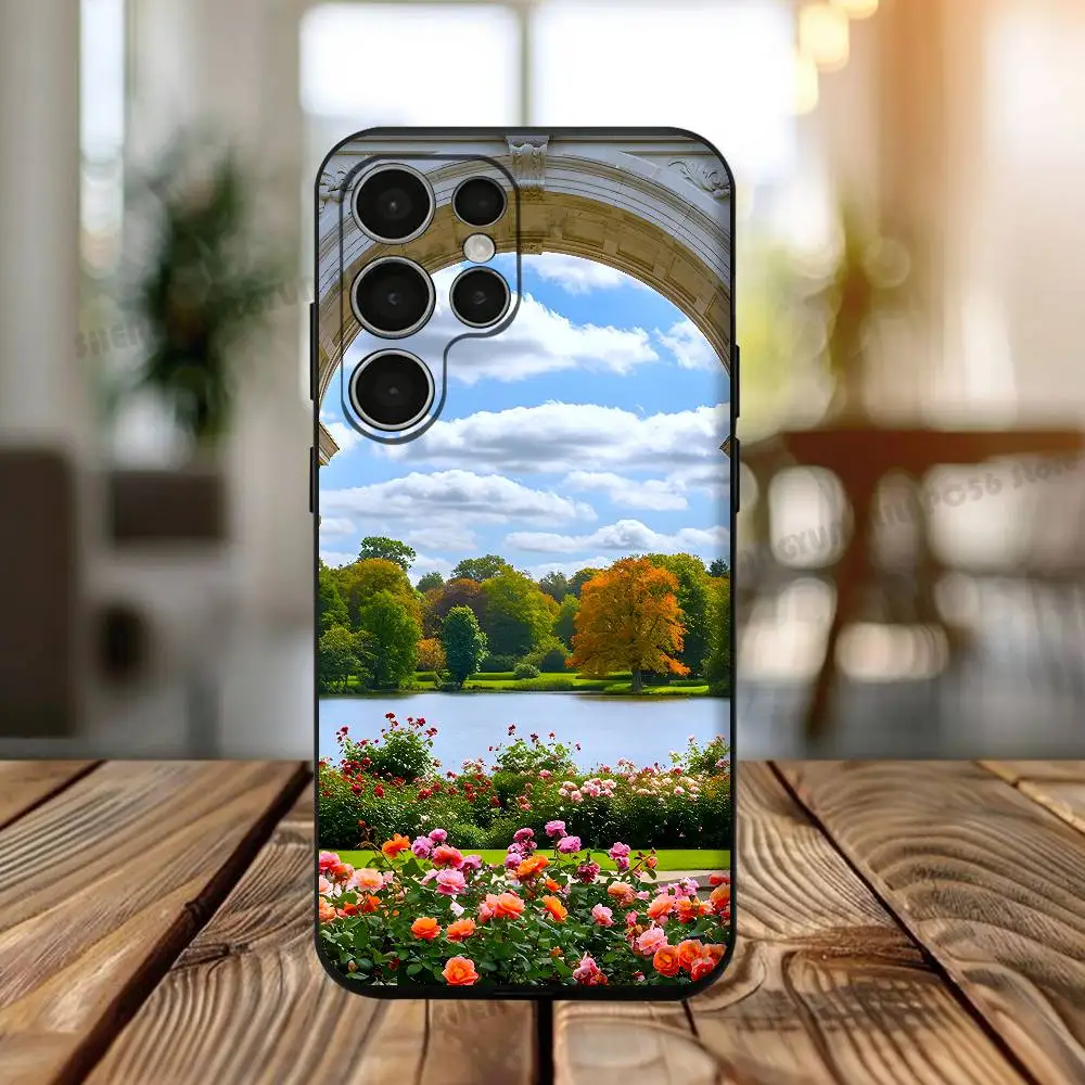 Belissima Imagem Phone Silicone Case For Samsung S24 22 20 23 21 20 Ultra Plus Lite 5G Print Cover
