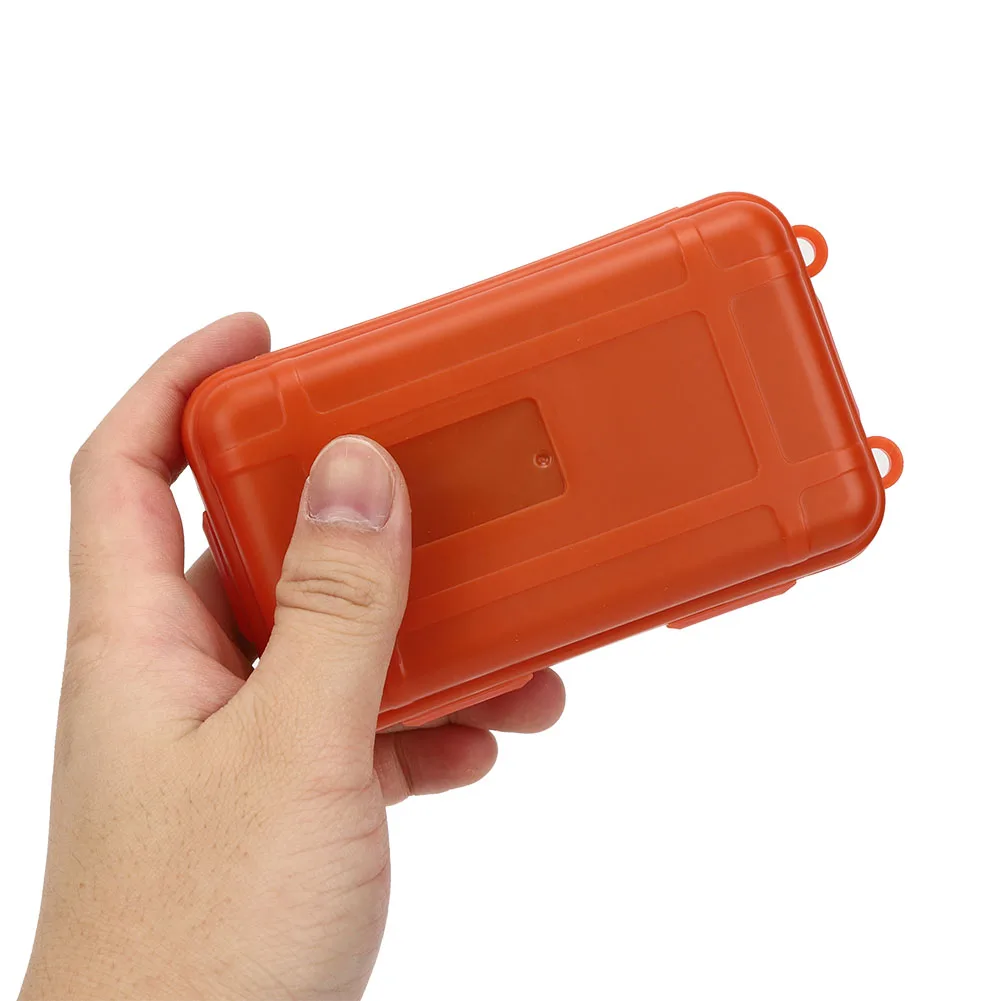 ZK20 4Pcs Outdoor Tool Small Survival Storage Box Shakeproof Pressure Resistant Waterproof Sealing Container