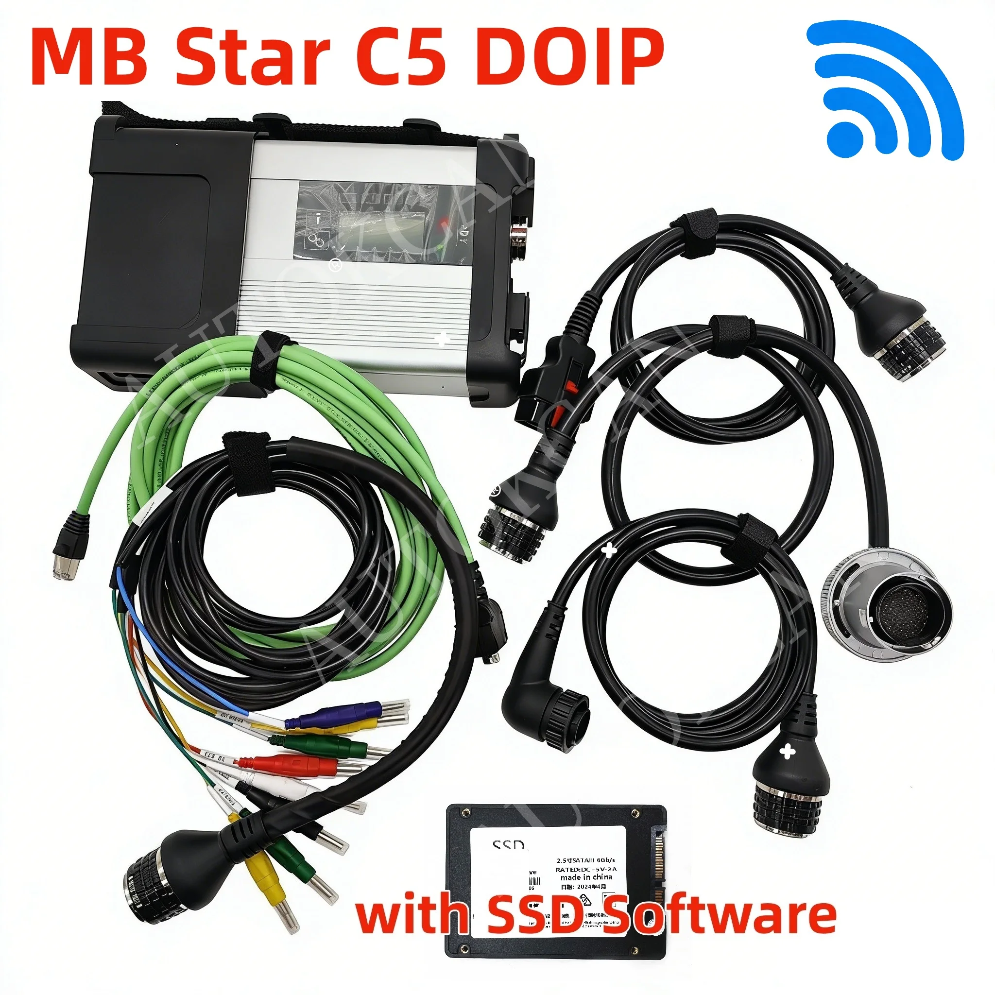 

Диагностический сканер MB Star C5 SD Connect Multiplexer 12V/24V для легковых и грузовых автомобилей с ПО на SSD