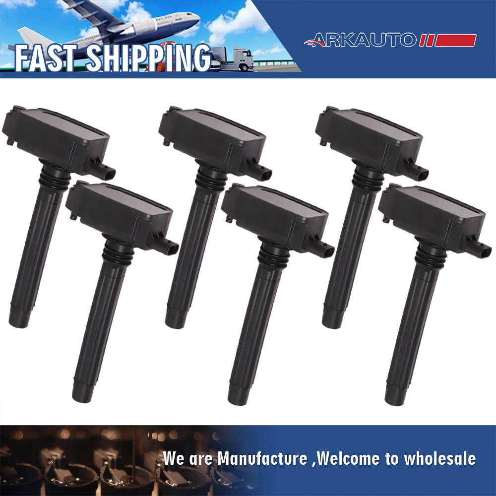 6PCS ARKAUTO Ignition Coil UF807 68223569AB – Kompletna ocena dla Chryslera Pacifica, Dodge Durango i Jeep Grand Cherokee 3.6 V6