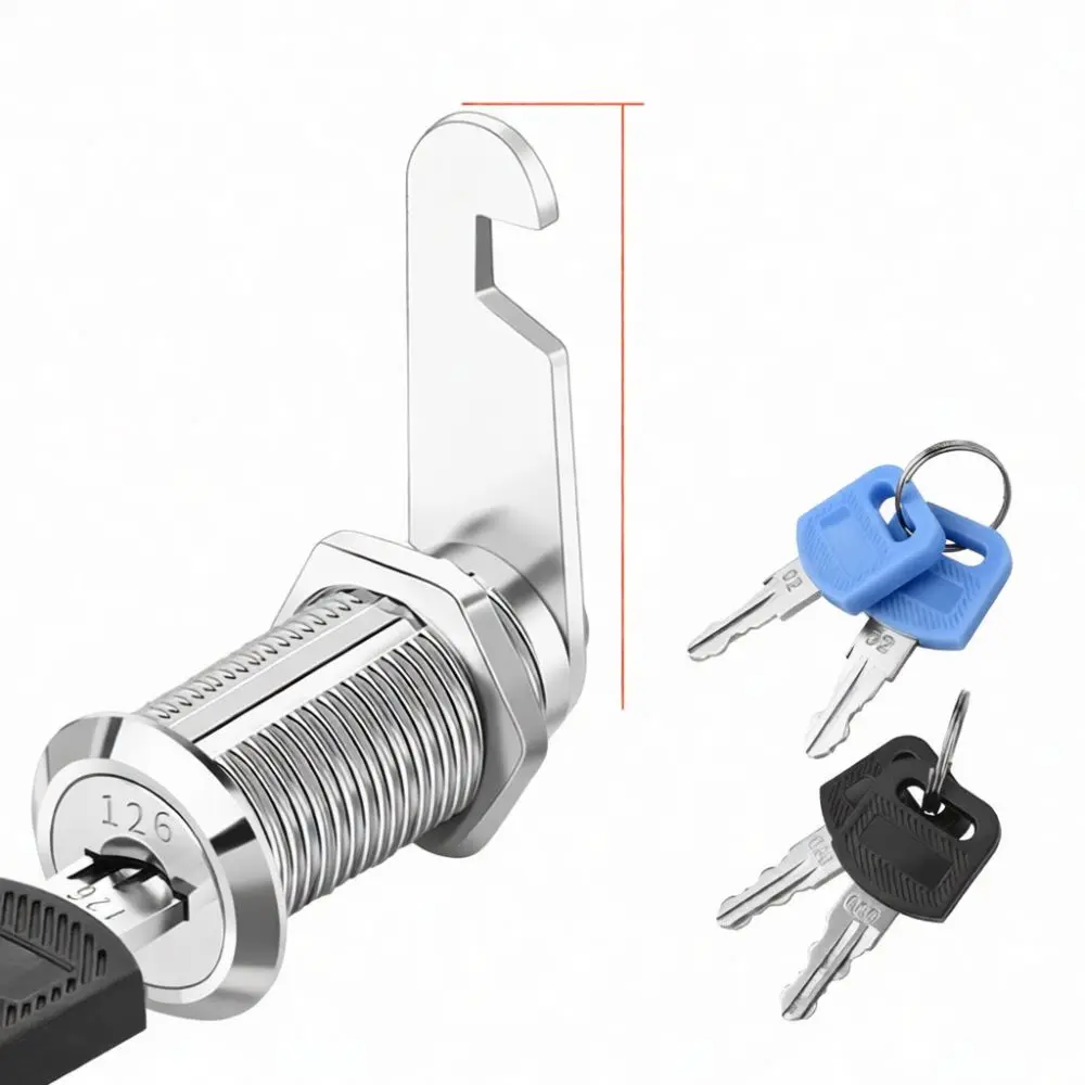 Universal Security Cam Lock For Cabinet Drawer Mailbox Locker Zinc Alloy Cylinder Replacement Hardware Durable Furniture Lock