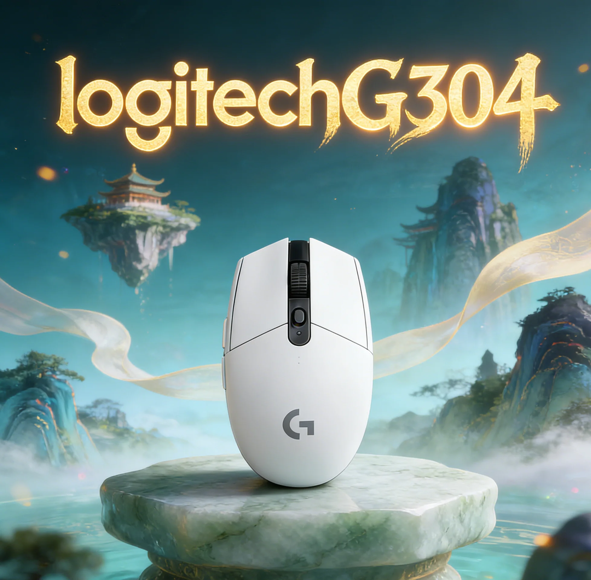 

Logitech G304 Электронная спортивная бас-гитара, двухрежимная беспроводная игровая мышь, точные движения, световой звук, супер отличная