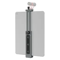Soporte de montaje de trípode de aluminio para tableta Ipad, soporte de trípode con tornillo de 1/4 "", soporte de trípode Universal para iPad Mini, iPad Pro, iPad Air