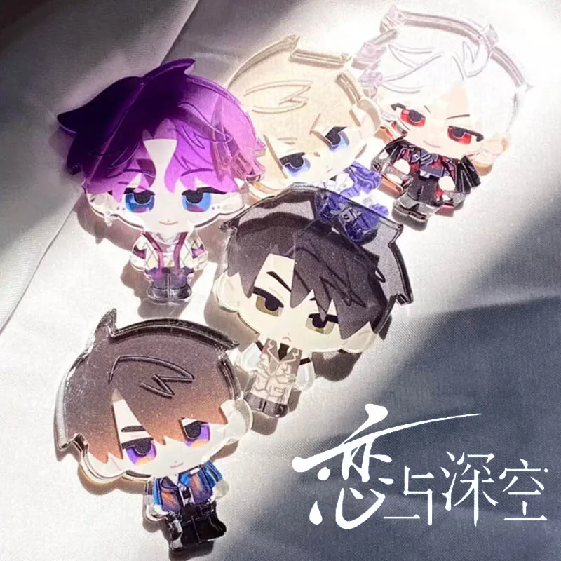 

Game Love And Deepspace Zayne Sylus Caleb Xavier Rafayel Cosplay Standing Plate Kawaii Acrylic Figure Stand Accessories Ornament