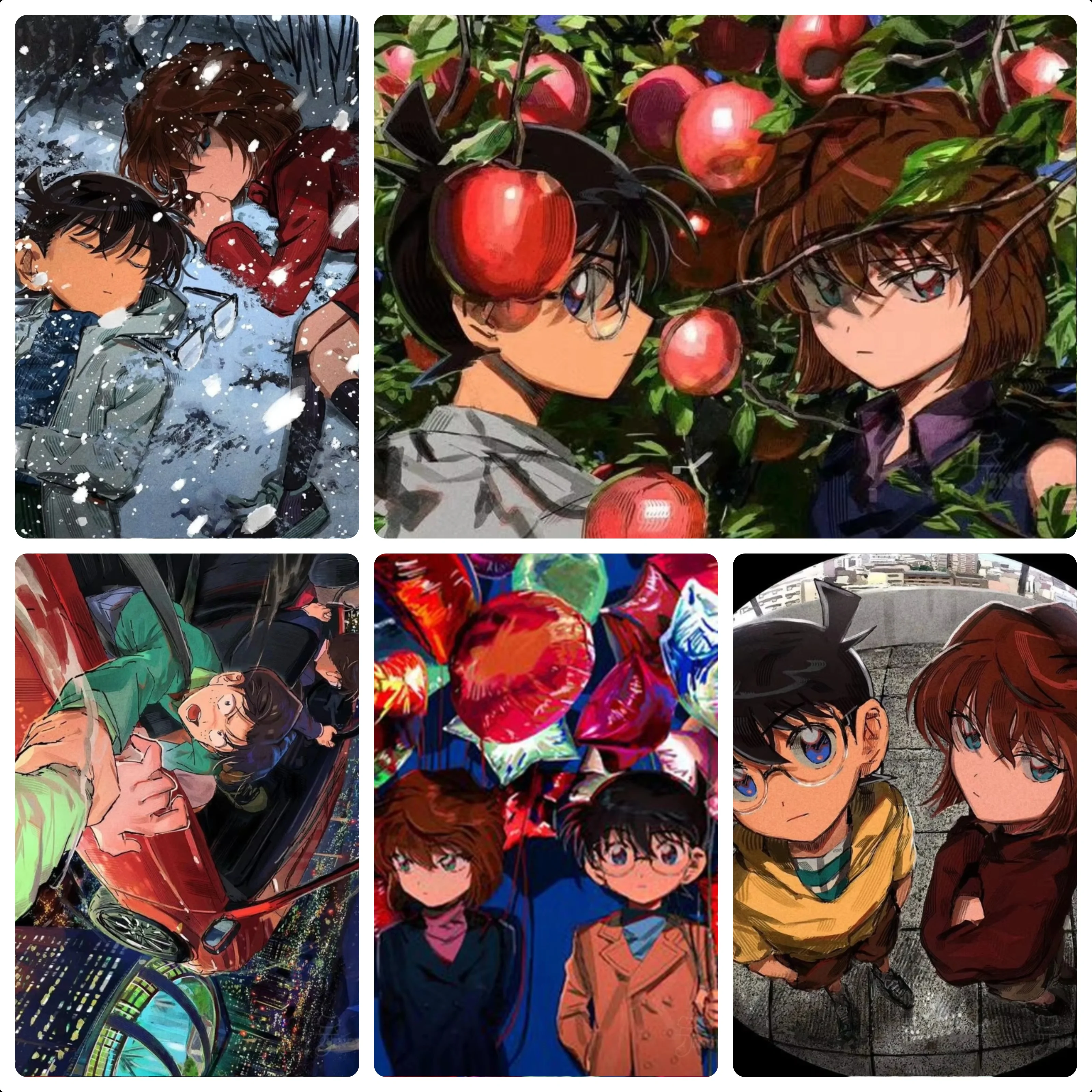 Puzzle Conan Edogawa And Haibara Ai Anime Jigsaw Puzzles 500/1000/1200/2000PCS Handmade Art Exquisite Home Decor Gift No Frame