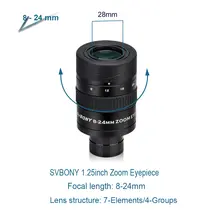 Zoom Telescope Eyepiece 1.25" #5