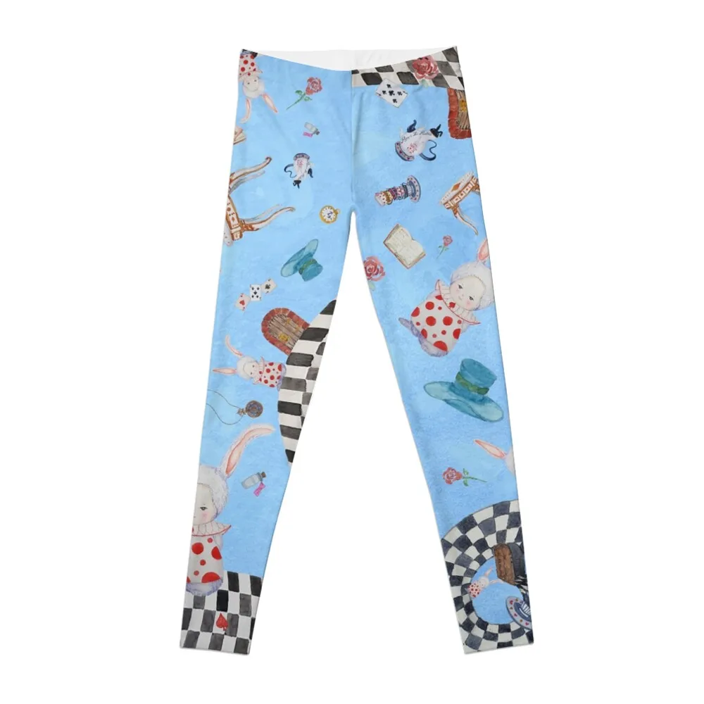 

Reva The Rabbit in Wonderland Leggings sports shirts gym Women's pants Womens Leggings