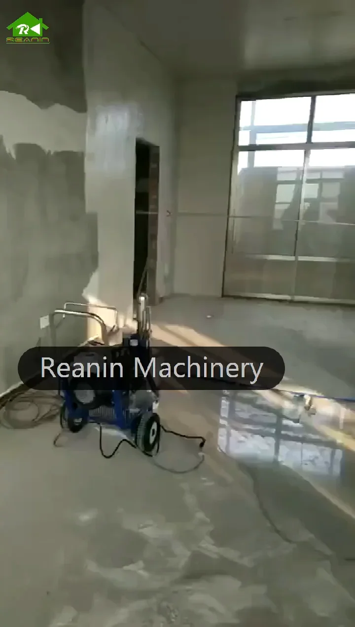 Reanin R10 Airless spuitsysteem met hoge capaciteit Airless verfmachine van hoge kwaliteit