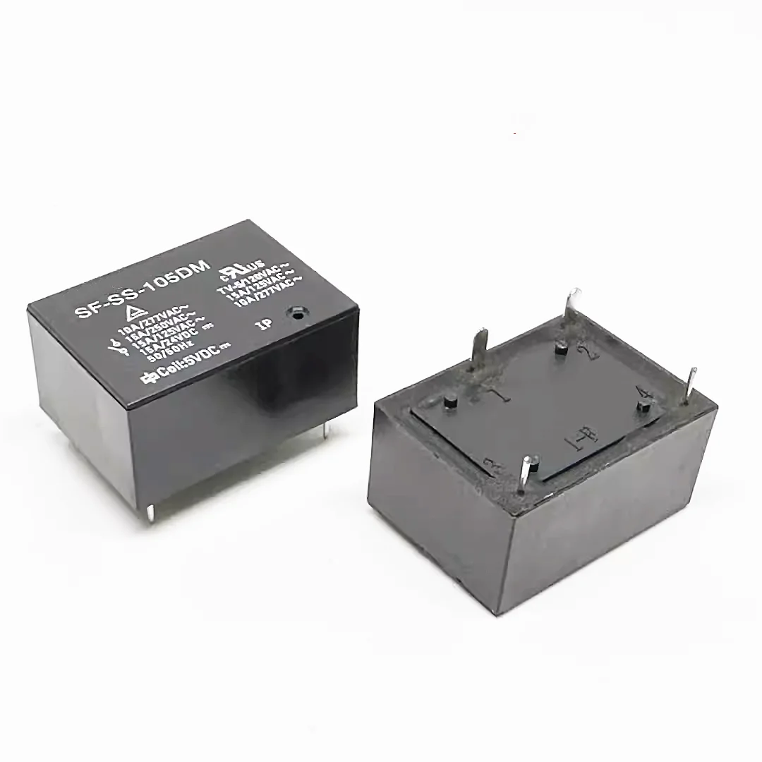 

2PCS/LOT SF-SS-105DM SF-SS-112DM SF-SS-124DM SF SS 124DM 16A 4PIN alternative HF7520-024-HSTP 100%new original relay