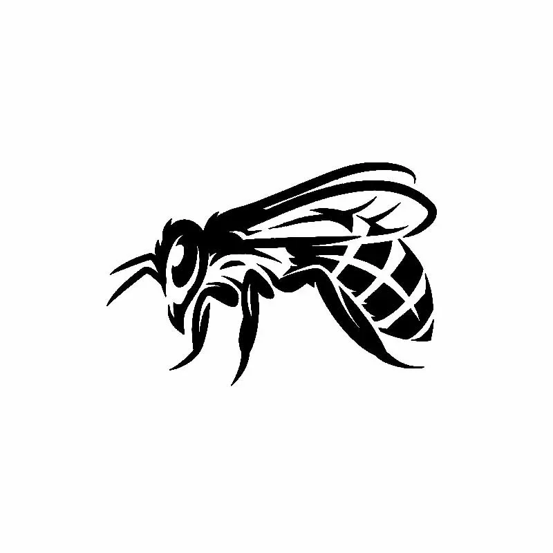 Car Stickers Sticker Bee Pattern Exterior Parts Rear Window Stickers Decoration Cute, Products Motorcycle Custom Accessories Car image 2