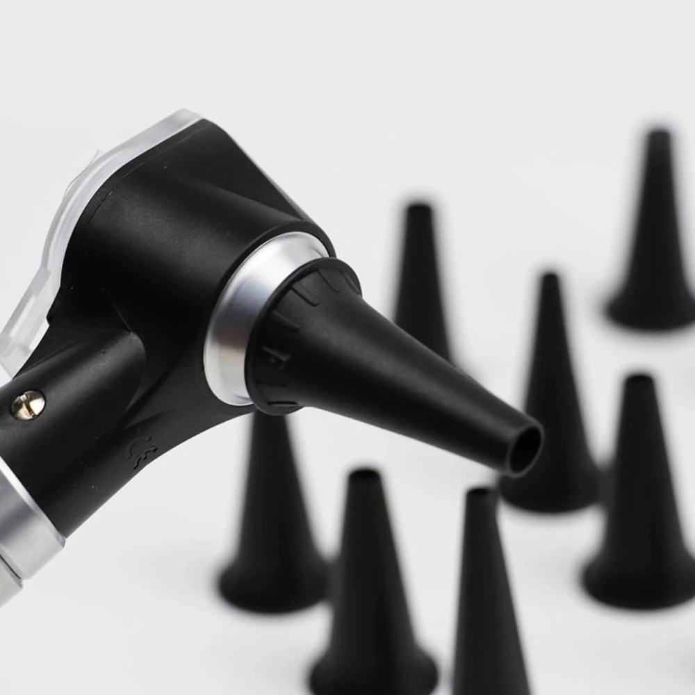 

10PCS Reusable Human Animal Vet Non Disposable Ear Speculum Earmuff Otoscope Accessory Nozzle Specula Replacement Cone Funnel