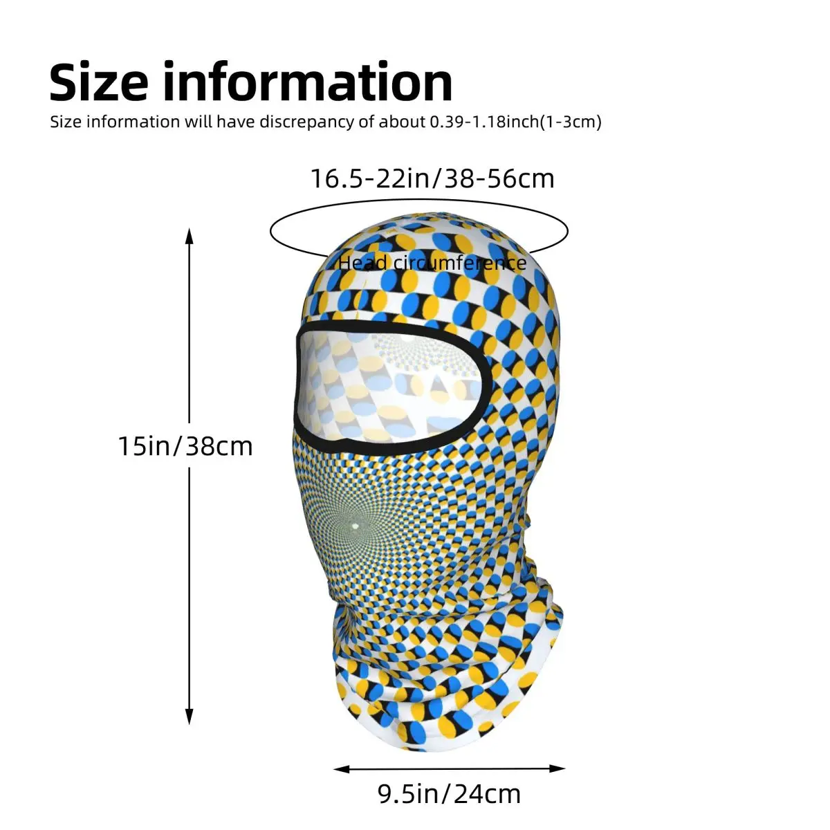 Psychedelic Outdoor Cool Sunscreen Motorcycle Face Moto Biker Wind Cap Mask Stopper Windproof Bicycle Cycling Headgear