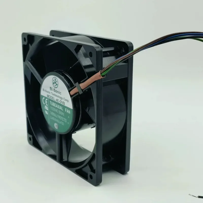 For Taiwan Bi-Sonic Bailui 4E-DVB 115V/230VAC dual voltage all-metal high temperature resistant cooling fan