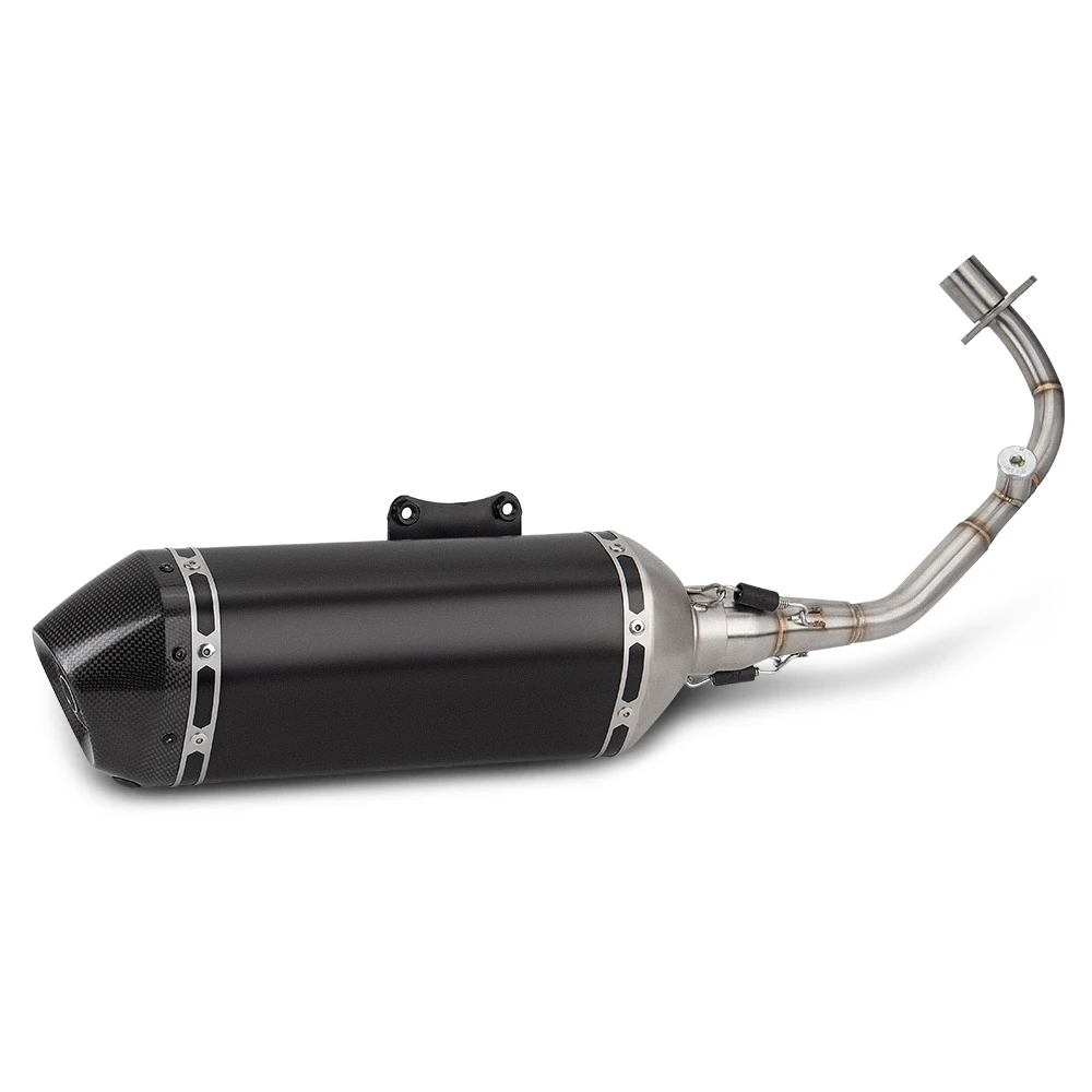 For vespa Sprint Exhaust Muffler Primavera 3V 125 150cc Exhaust Full System Modified Front Link Pipe 2014-2024 S-VE125R1-HZBL/1