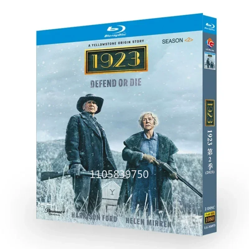 1923 Season 2 (2025) Blu-ray Disc DVD