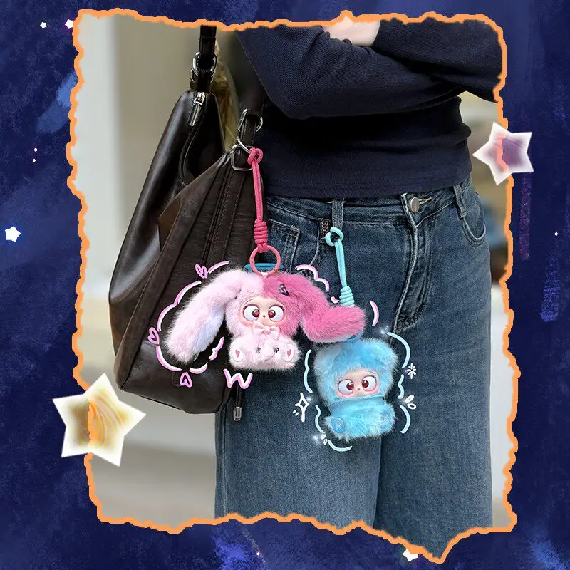 

Плюшевая игрушка-сюрприз Three BabiesToy GAZO Magic Doll Wars Series: модный брелок для сумки, милый подарок-декор в закрытой коробке