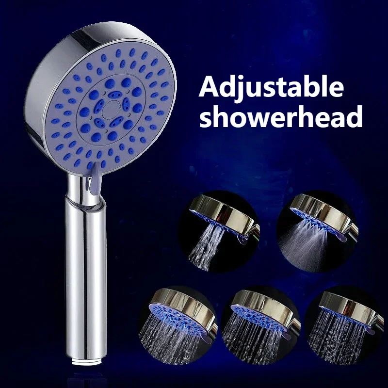 Ajustável grande chuveiro de água casa banheiro cabeça chuveiro multifuncional impulsionador cabeça chuveiro do banheiro acessórios ferramentas