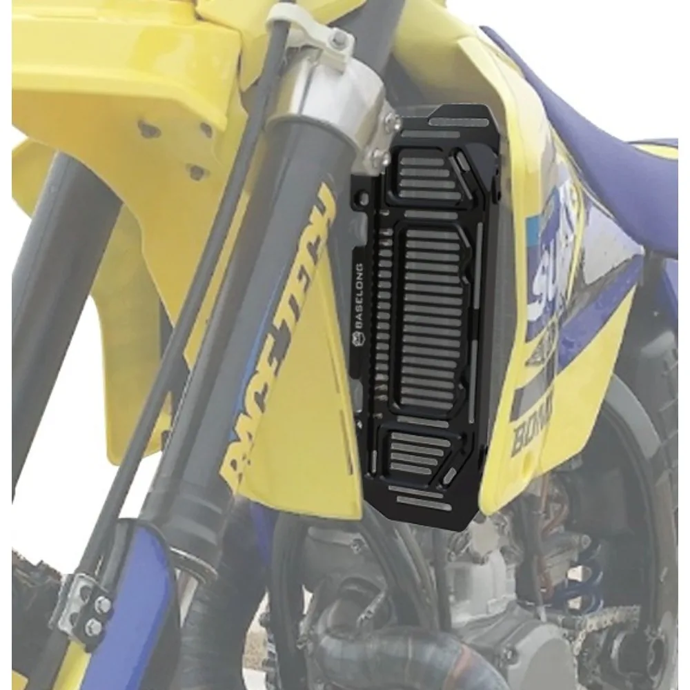For Suzuki RM250 RM125 DRZ400 DRZ400E DRZ400S DRZ400SM 1996-2023 CNC Motocycle Radiator Grille Guared Cover Protection Guards