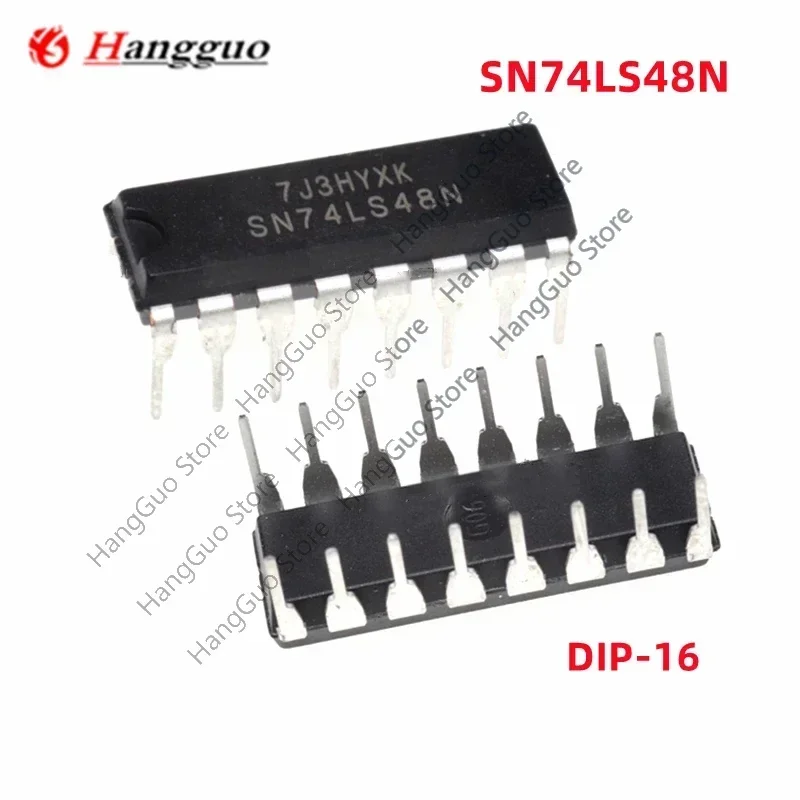 50Pcs/Lot Brand  new original   SN74LS48N SN74LS48 74LS48 DIP16 IC Chip Best Quality
